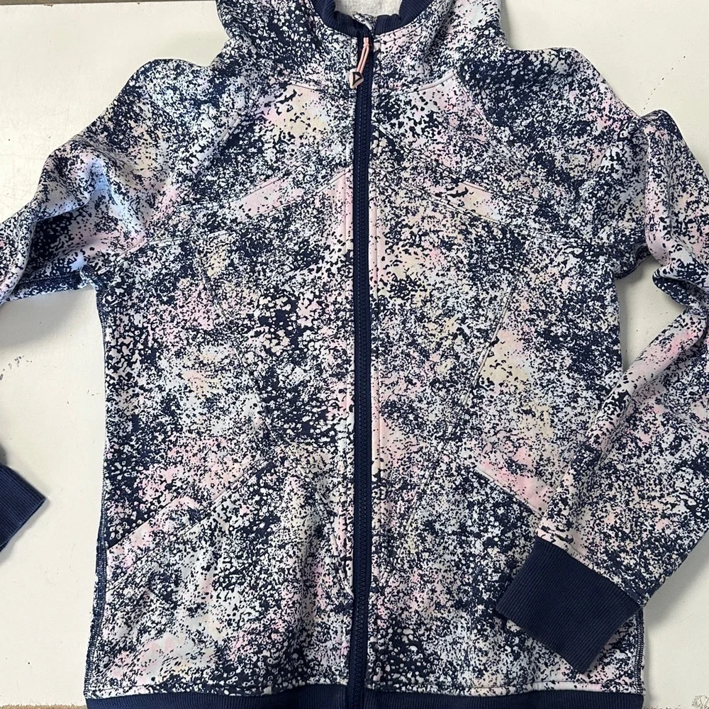 Ivivva Good in The Hood Scuba Hoodie Navy Speckle 14